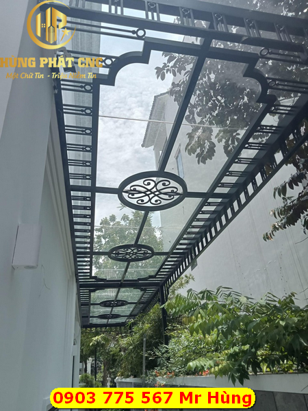 Xưởng gia công mái kính mỹ thuật An Phú Quận 2 