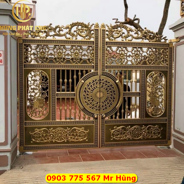 Báo giá cửa cổng nhôm đúc tại Quận 9 