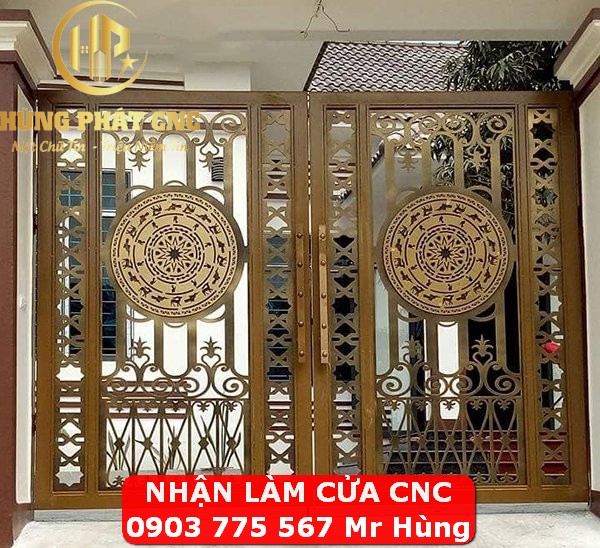 Thi công cửa cổng sắt CNC ở Quận 2 | 0903 775 567 Mr Hùng