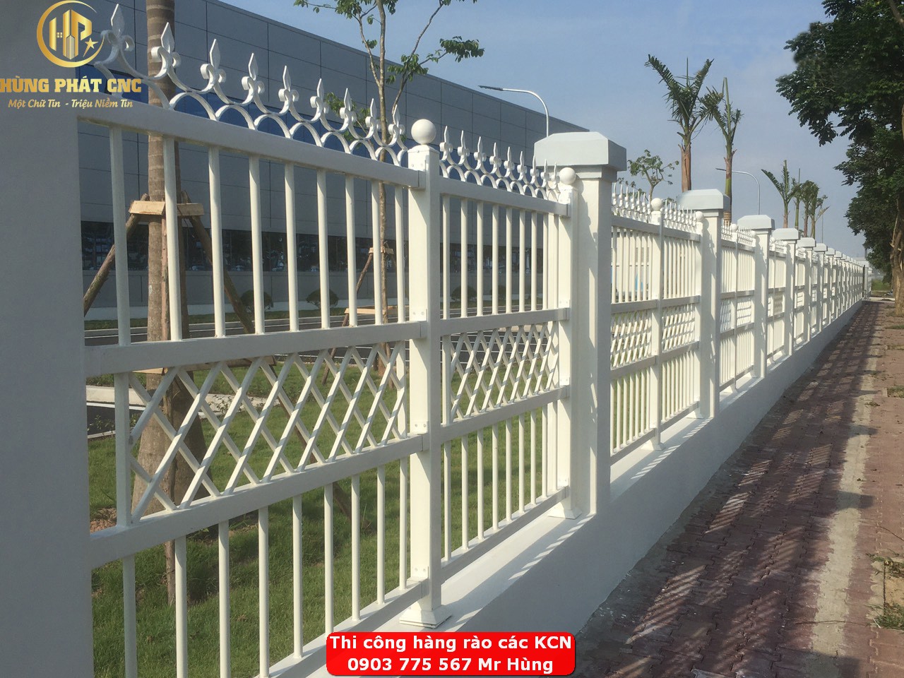 Lắp hàng rào khu công nghiệp hcm