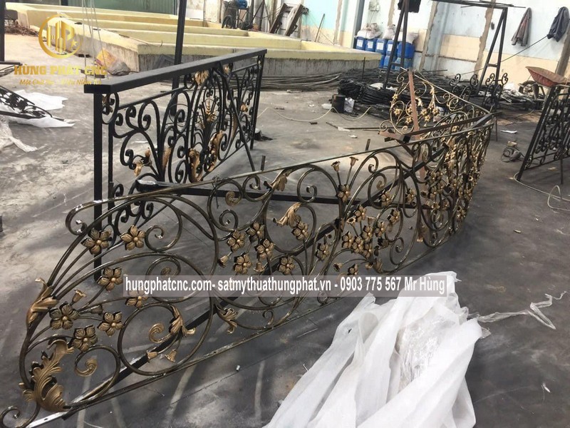 Lan can sắt mỹ thuật tphcm - 0903 775 567 Mr Hùng