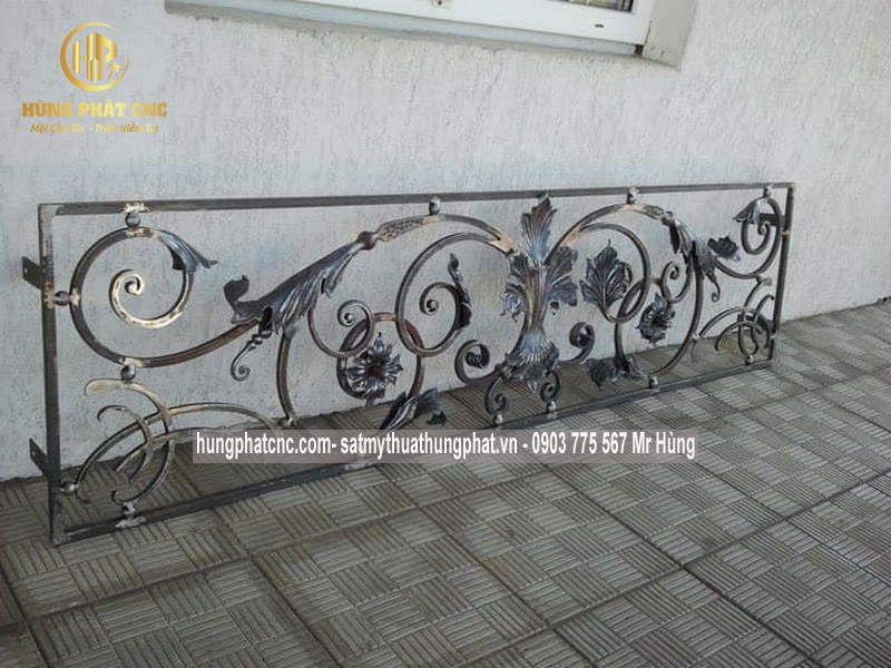 Lan can sắt mỹ thuật tphcm