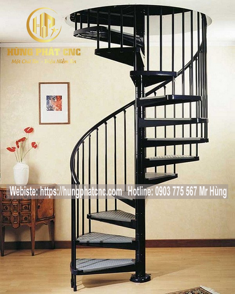 Đơn vị thi công cầu thang xoắn ốc cao cấp uy tín tại #1 Cầu thang xoắn ốc Đắk Nông