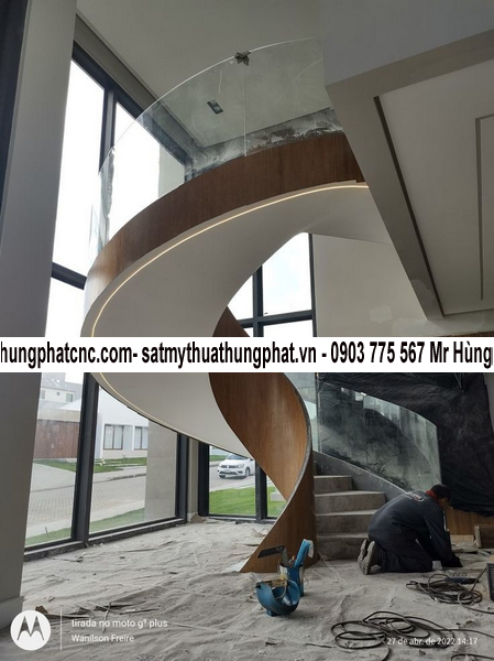 #1 Cầu thang xoắn ốc ở Long An nhận gia công, làm mới các loại cầu thang xoắn ốc, cầu thang sắt lên mái, cầu thàn thoát hiểm nhà cao tầng, cầu thang sắt ngoài trời, thang sắt nhà xưởng. 