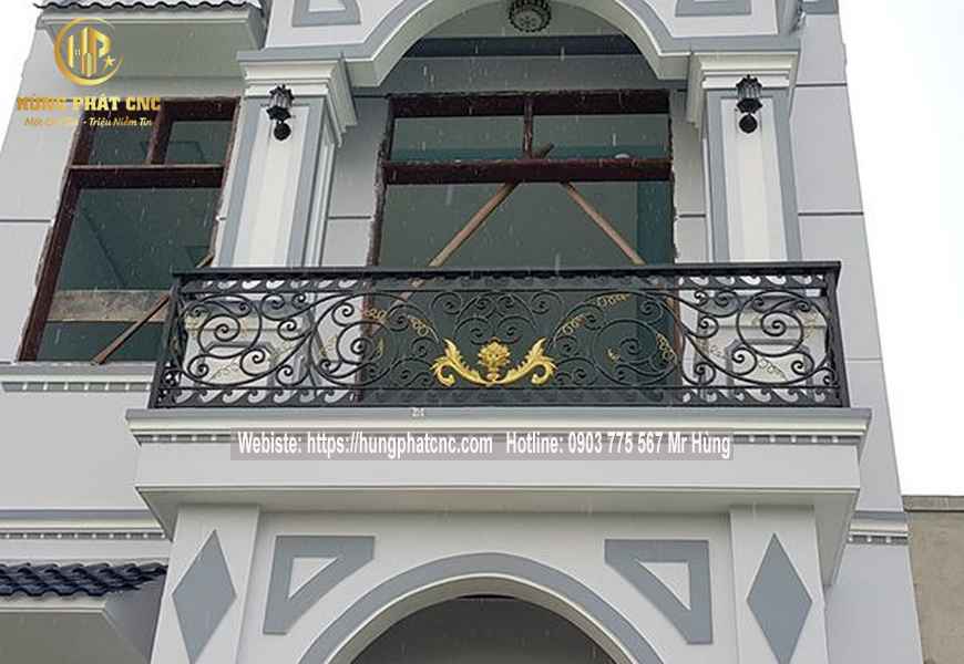 Lan can sắt mỹ thuật quận 7 | 0903.775.567 Mr Hùng