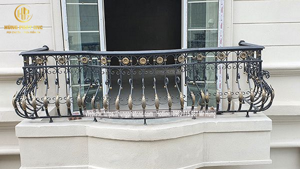 Những mẫu lan can ban công sắt mỹ thuật tại quận 8 hcm đơn giản được ưa chuộng nhất hiện nay do phù hợp với nhiều không gian
