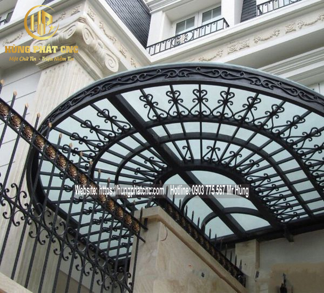 Mái kính sắt nghệ thuật ở Trảng Bom, Vĩnh Cửu, Xuân Lộc