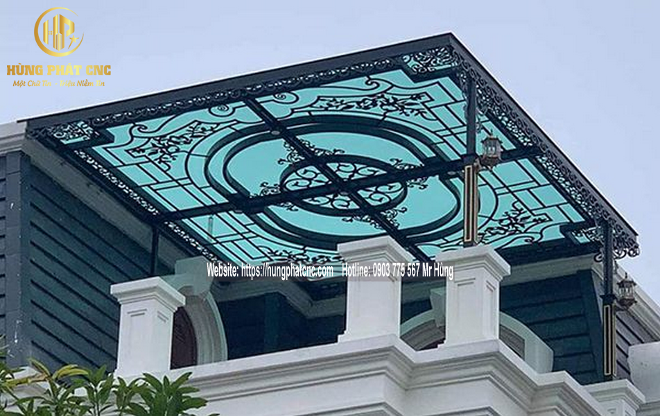 Lưu ý trong khi lắp đặt mái kính Làm mái kính sảnh ở Thuận An Bình Dương