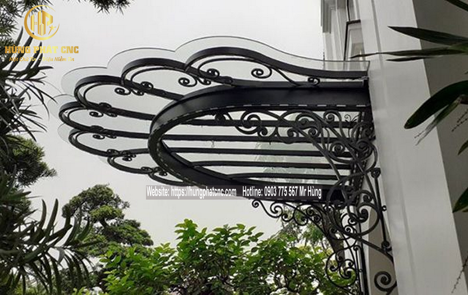 Địa chỉ thợ làm mái kính mỹ thuật đẹp giá rẻ tại Đồng Nai?#1 Sx lắp đặt Mái kính sắt mỹ thuật Tây Ninh