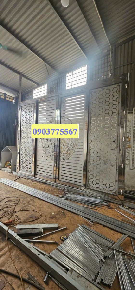 Giá. 2.450.000đ/m2 (giá áp dụng cho cửa sắt trượt quay 10m2 trở lên) #1 Sx Cửa sắt trượt quay Long Khánh