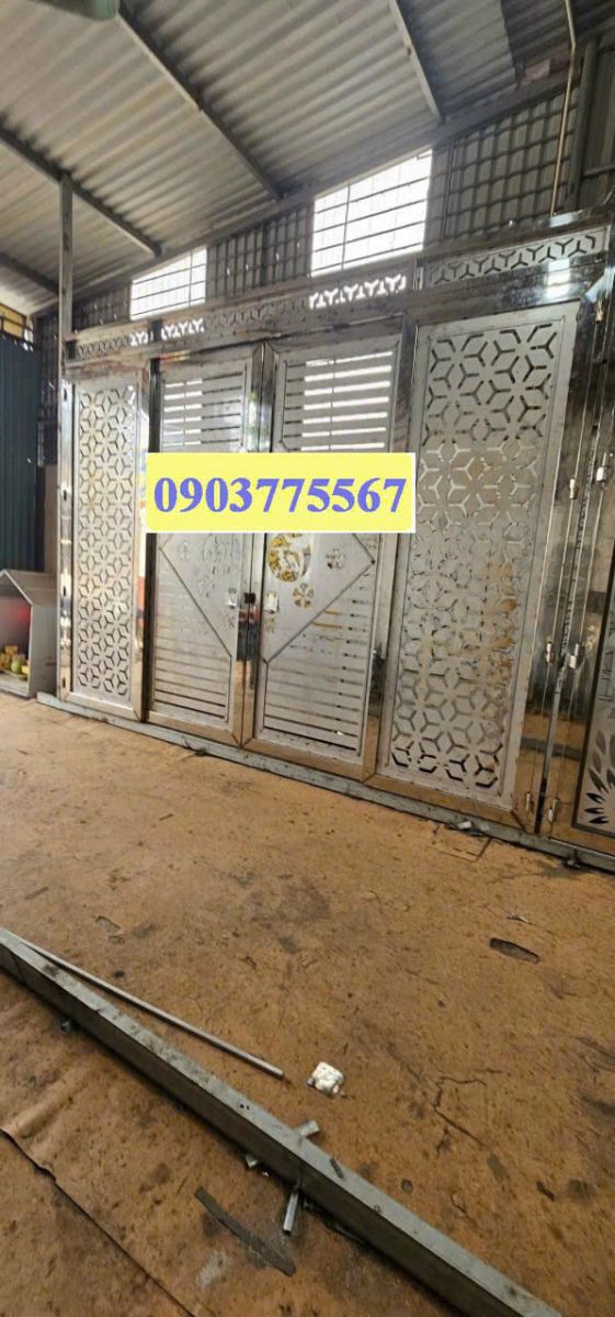 Cửa sắt trượt quay thế hệ mới #1 Sx Cửa sắt trượt quay Long Khánh