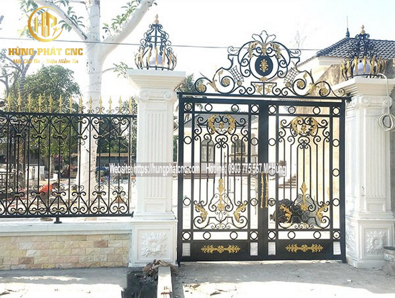 Làm Cửa Cổng Sắt Quận 9 HCM, Thiết Kế - Gia Công -Lắp Đặt Chuyên Nghiệp