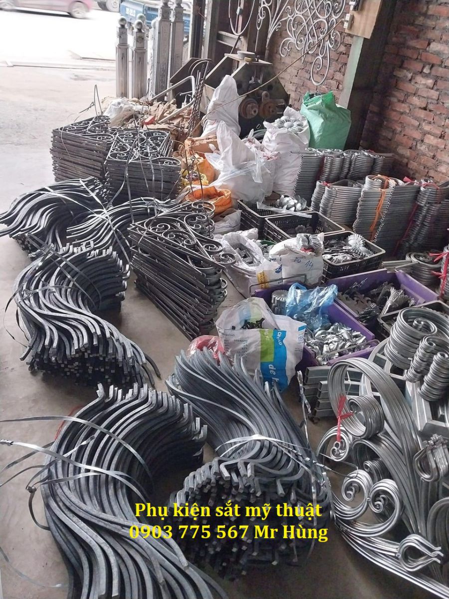 Xưởng phụ kiện sắt mỹ thuật tại Đà Nẵng