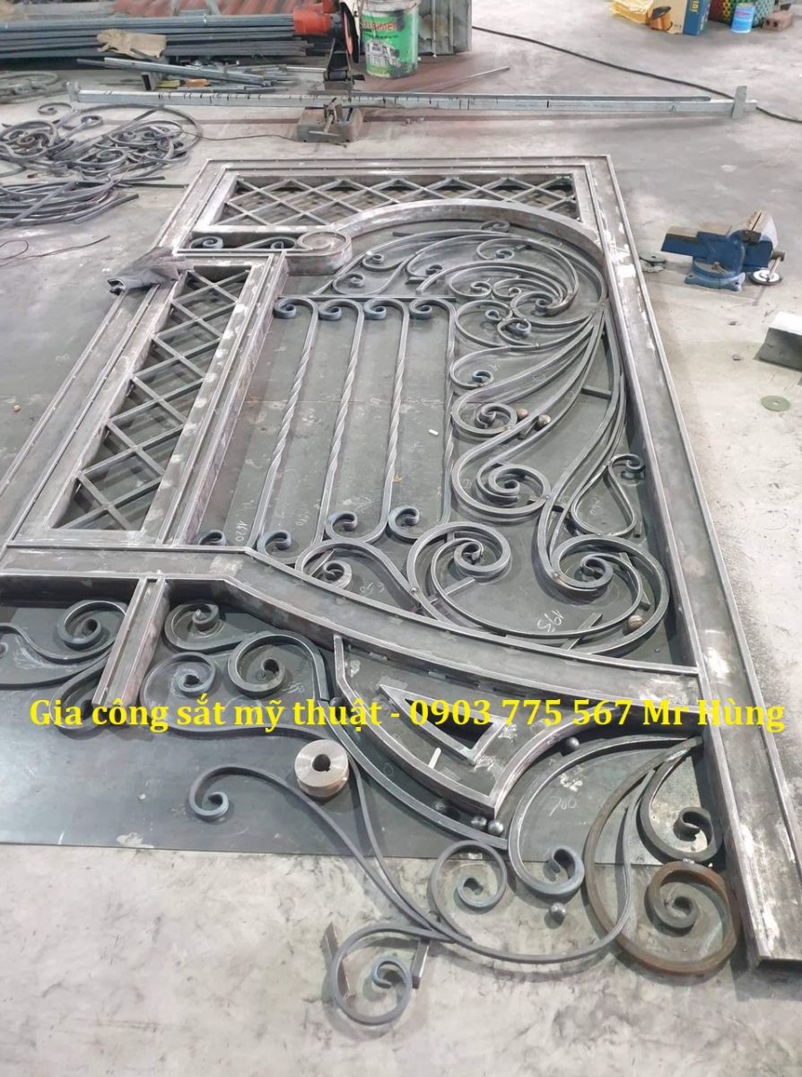 Xưởng sắt mỹ nghệ giá rẻ