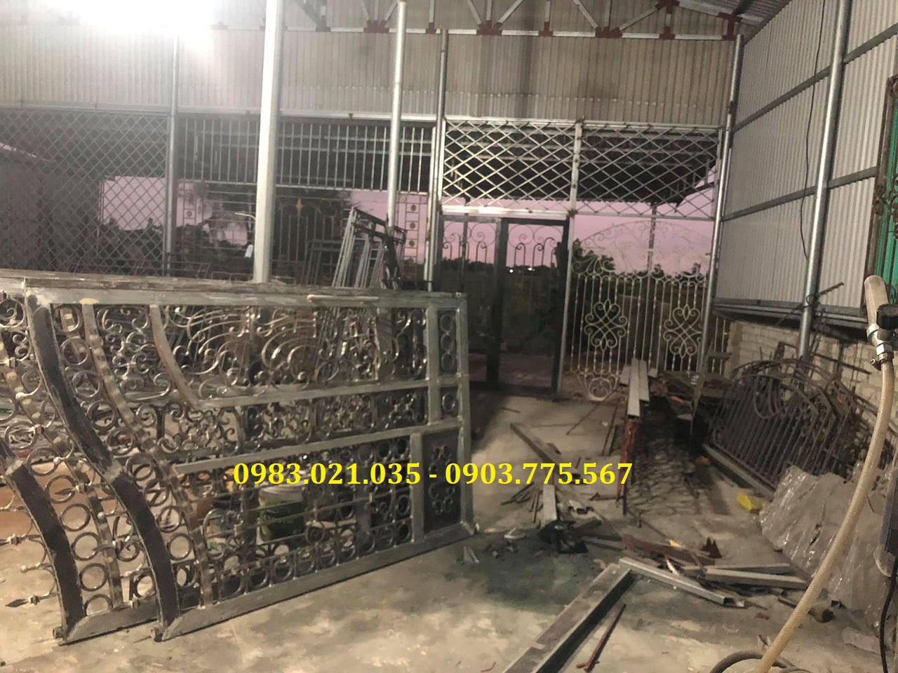 Làm cửa cổng sắt tại quận 9 giá rẻ