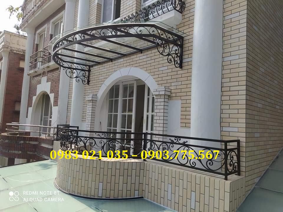 Thi công mái kính mỹ thuật ở Hải Châu